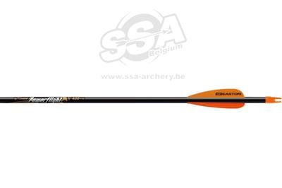 EASTON SCHAFT POWERFLIGHT CARBON MIT SUPER NOCKE UND CB INSERT 60/BD