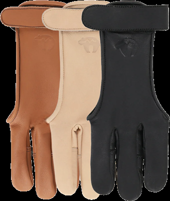 BEARPAW Schiesshandschuh Nature Vollhand mit Leder-Fingerkuppen