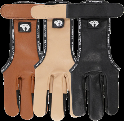 BEARPAW Schiesshandschuh Easy Full Palm Leder mit Cordura Fingerkuppen
