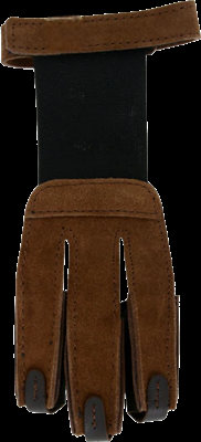 BEARPAW SCHIESSHANDSCHUH TRADITIONAL LEDER MIT LEDER FINGERKUPPEN