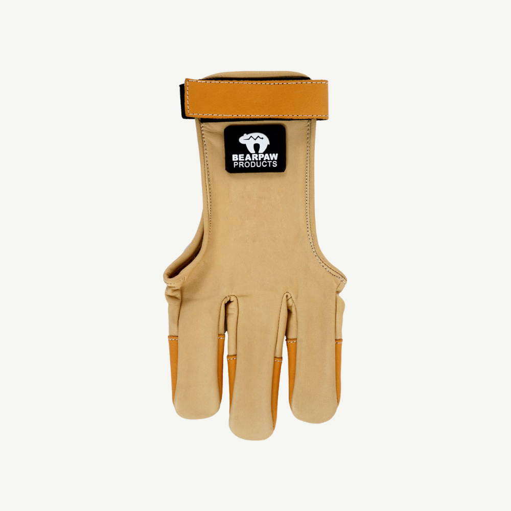 BEARPAW Schiesshandschuh Classic Full Palm Leder mit Leder-Fingerkuppen