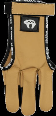 BEARPAW Schiesshandschuh Top volle Handflaeche Leder mit Cordovan Fingerkuppen