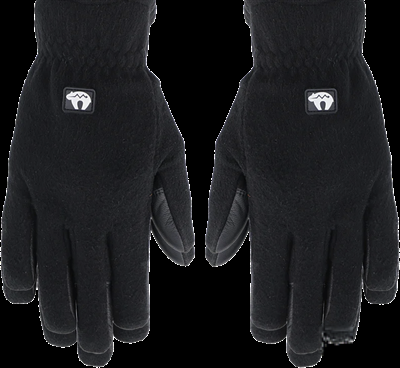 BEARPAW Schiesshandschuh Premium Winter Fleece Vollhand mit Leder-Fingerspitzen