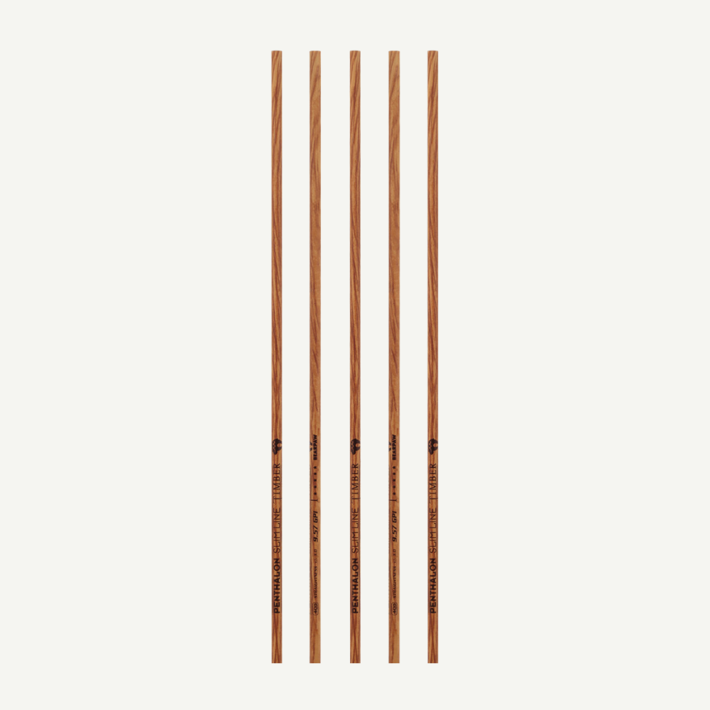 BEARPAW Schaft Carbon Penthalon Slim Line Timber-Rücken 12/PK
