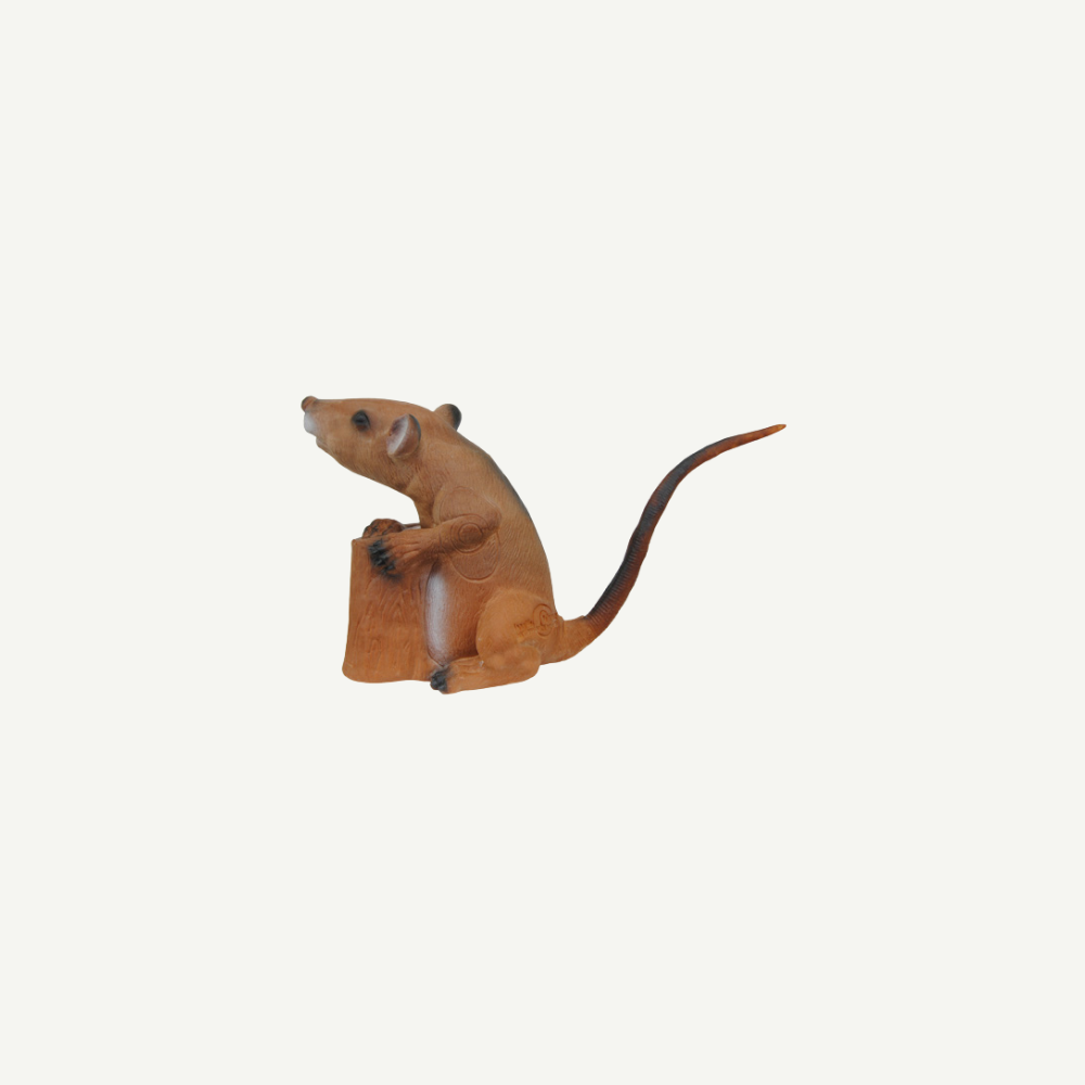 BEARPAW 3D-ZIEL LANGLEBIG RATTE - SITZEND