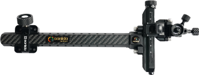 SANLIDA HERO 10 II COMPOUNDSICHT VERLAENGERUNG 9" RH SCHWARZ
