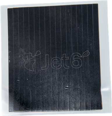 WRAPPING TAPE JET 6 SCHWARZ