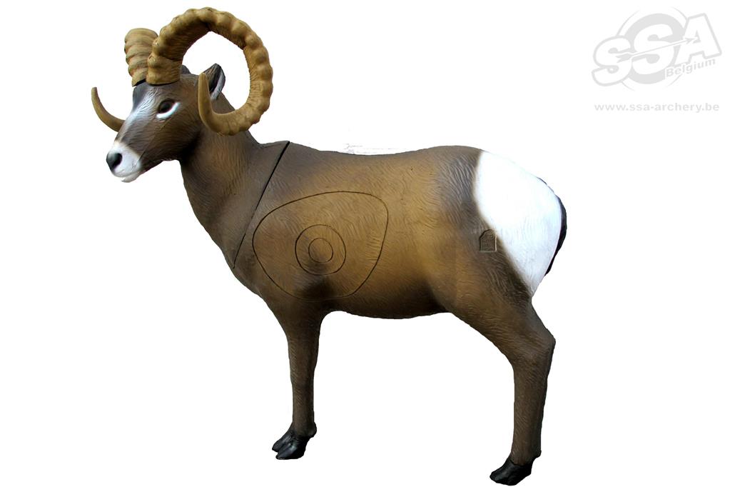 SRT TARGETS 3D-ZIEL ROCKY MOUNTAIN SHEEP - GROUP 1 - L97cm H90cm