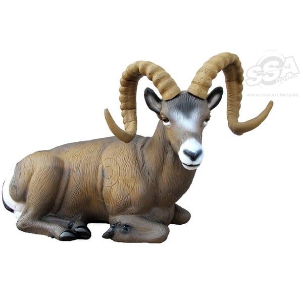 SRT TARGETS 3D-ZIEL ROCKY MOUNTAIN SHEEP BEDDED - GROUP 1 - L96cm H43cm