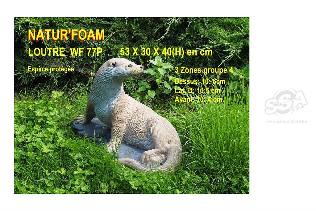 NATUR FOAM 3D-Ziel Otter