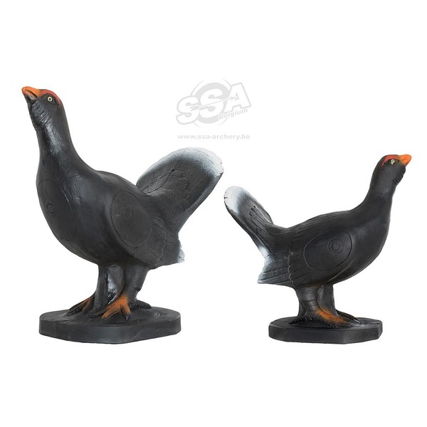 WILD LIFE 3D-ZIEL AUERHAHN - DIM:62x60x30CM GROUP 3