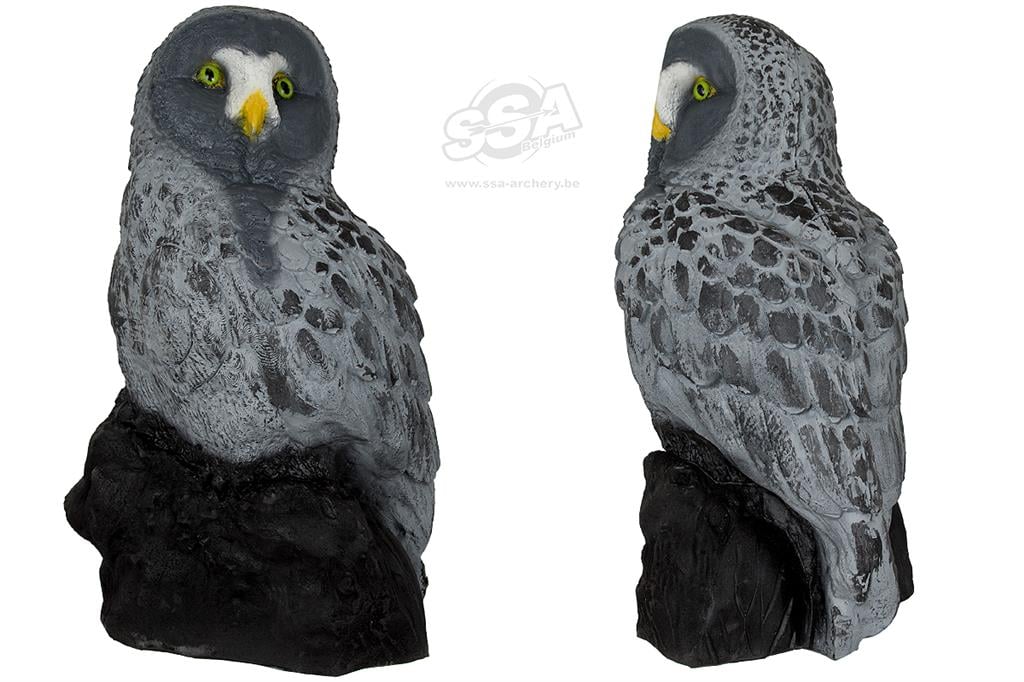 WILDLIFE 3D-ZIEL SCHEUNE EULE / BARBAGIANNI - MASS:48x30x23CM GRUPPE 4