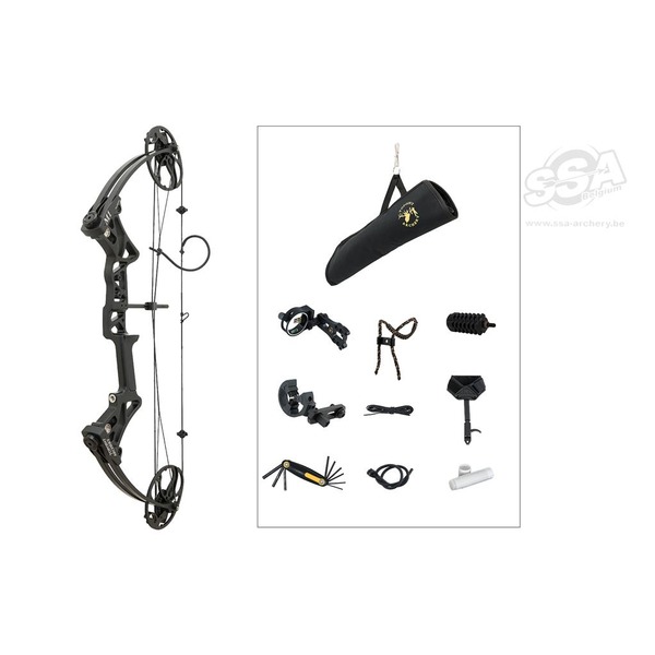 TOPOINT COMPOUNDBOGEN PAKET M1 ANFÄNGER / ROTATING MOD 20-70LBS / 19"-30" / RH /