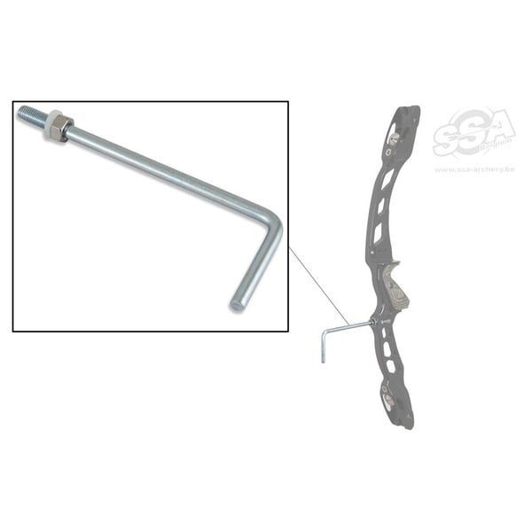 SSARCHERY SSA ARCHERY BOGENSTÄNDER HAKEN - MUTTERN - UNTERLEGSCHEIBEN 6/PK