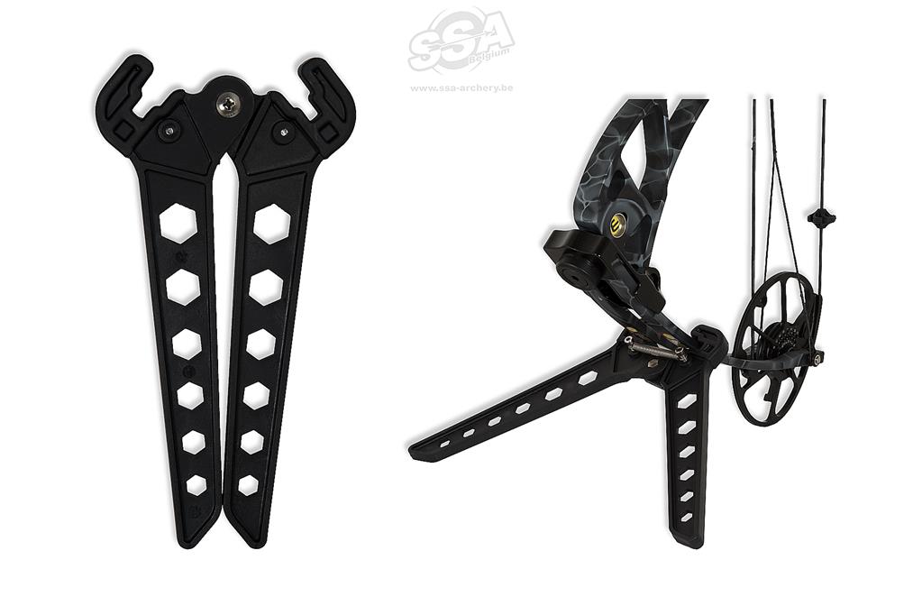 AVALON COMPOUND BOGENSTÄNDER TPE PRO-POD STAND SCHWARZ MIT WURFARMEN-SCHUTZ