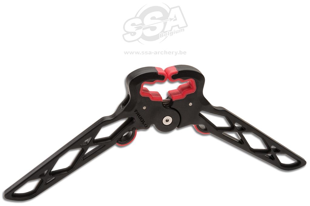 TRUGLO COMPOUNDBOGEN BOGENSTÄNDER BOW JACK STANDARD SCHWARZ/ROT