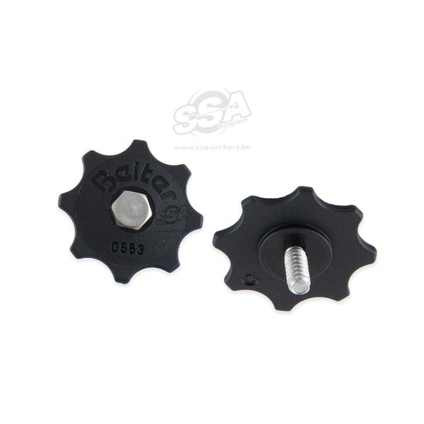 CLICKER TEILE BEITER WHEEL MIT SCHRAUBE SCHWARZ