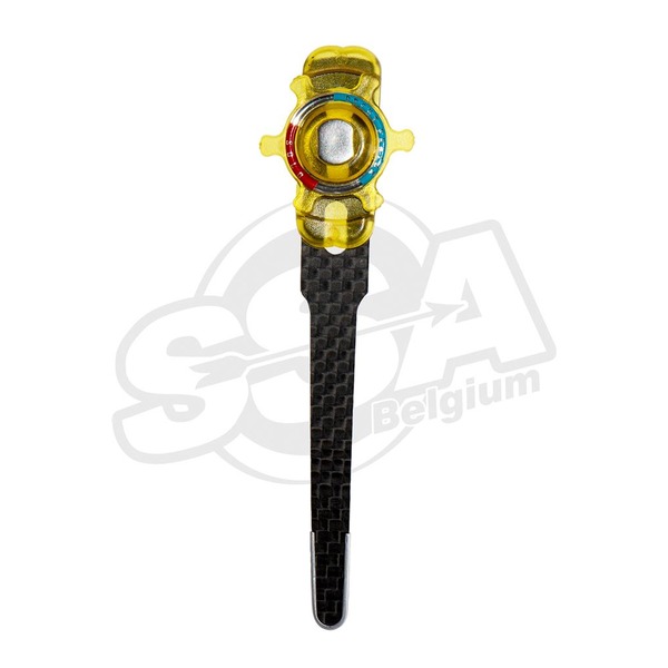 DECUT CLICKERS HONOR CARBON WITH SCREW 6/32 YELLOW