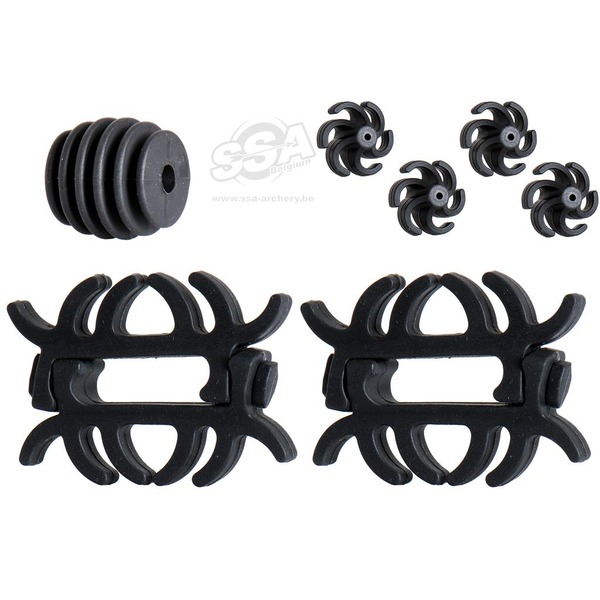 MAXIMAL DAMPER SONSTIGES HUSH KIT FÜR COMPOUNDBOGEN WURFARME / SEHNEN / ROHRE