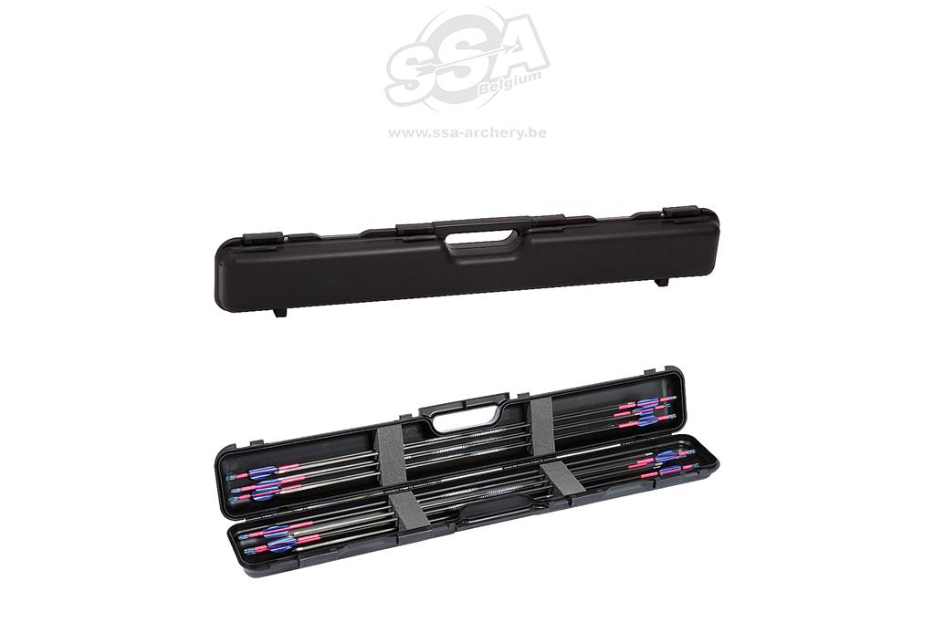 NEGRINI PFEILKÖCHER & PFEILTUBE 6008PF - L83XH10XD7 CM SCHWARZ