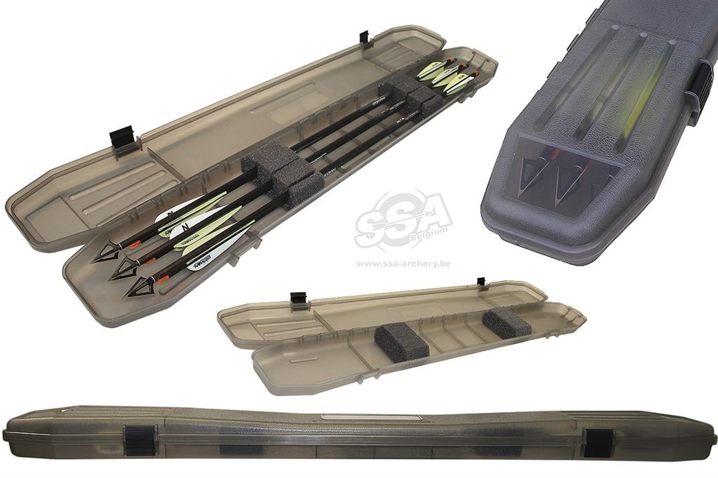 MTM PFEILKÖCHER TRAVELER 6 - 34.6" x 4.9" x 2" CLEAR SMOKE
