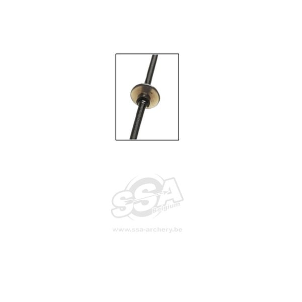 SAUNDERS KISSER BUTTONS KISS-X GESCHLITZT 16-18 STRÄNGE MIT NOKSET 24/PK
