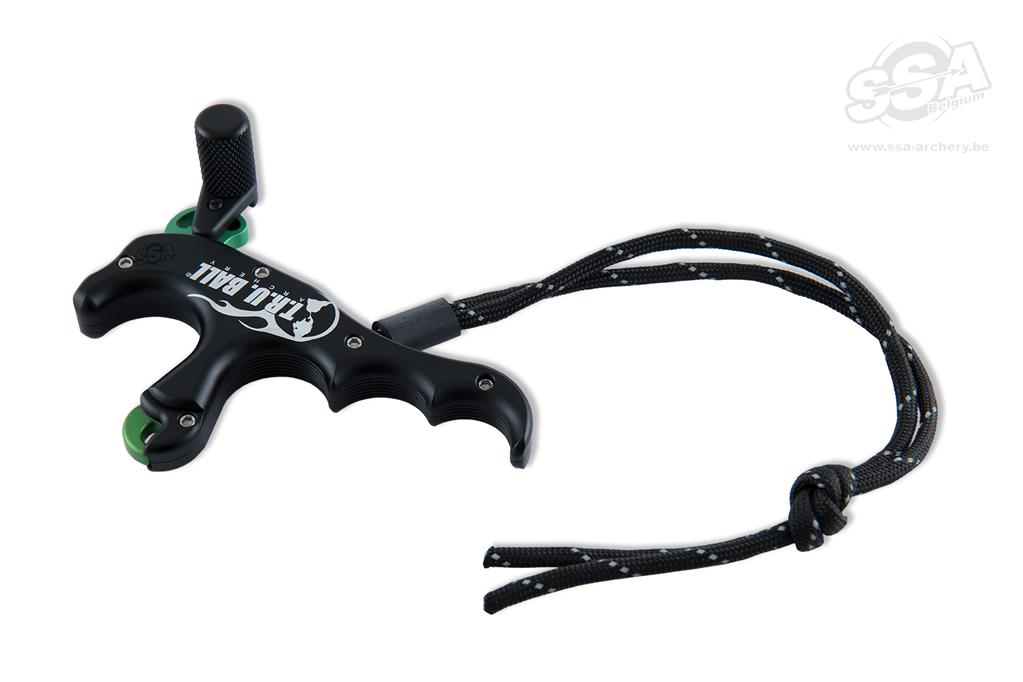 TRU BALL BONE COLLECTOR T-REX DAUMEN 4-FINGER SCHWARZ