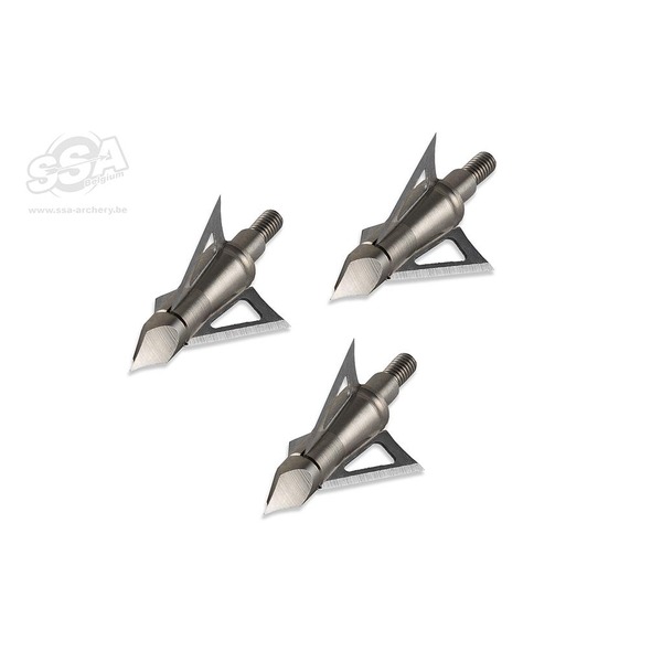 MAXIMAL FIXED-BLADE JAGDSPITZEN POWER-CUT / 150GR 3-BLADE SCHRAUBBAR 3/PK