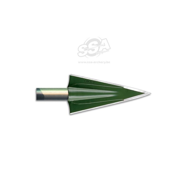 ZWICKEY FIXED-BLADE JAGDSPITZE NO MERCY BLADE 130 GR 11/32 3/PK