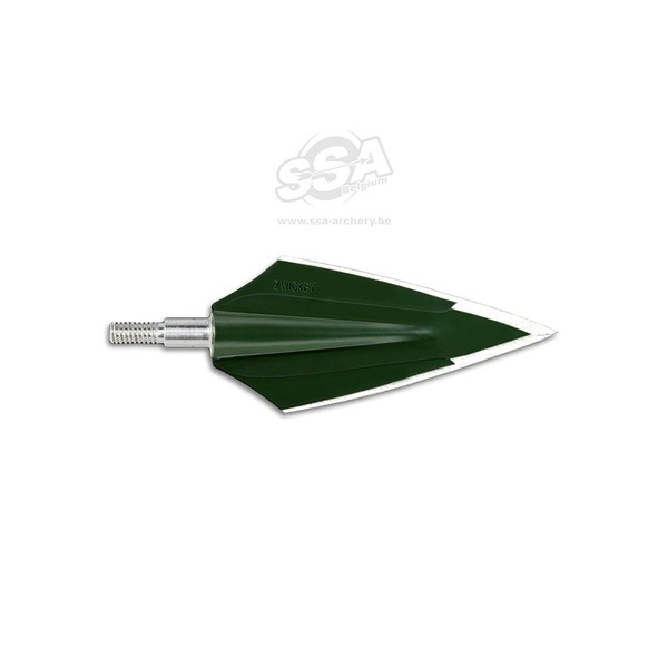 ZWICKEY FIXED-BLADE JAGDSPITZE ESKIMO 11/32 160 GRAIN BLADE SCREW-IN 3/PK