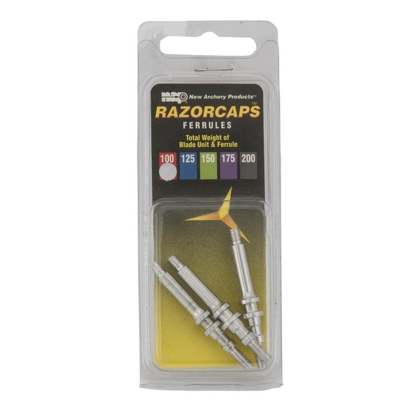 NAP JAGDSPITZE TEILE RAZORCAPS FERRULES 3/PK