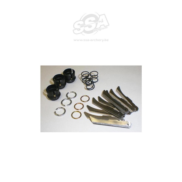 GRIMREAPER JAGDSPITZEN-TEILE MECHANICAL ERSATZ-KIT 100GR 9/PK + TEILE
