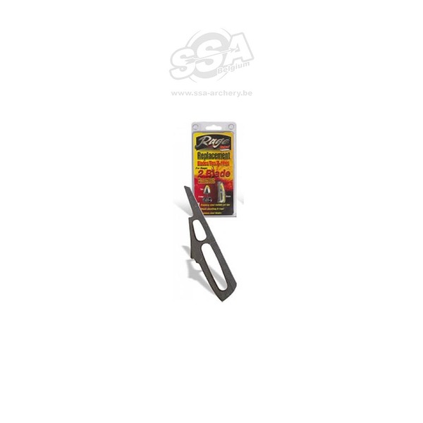 RAGE ERSATZ-KLINGEN 2-BLADE -00351 0 JAGDSPITZEN-TEILE