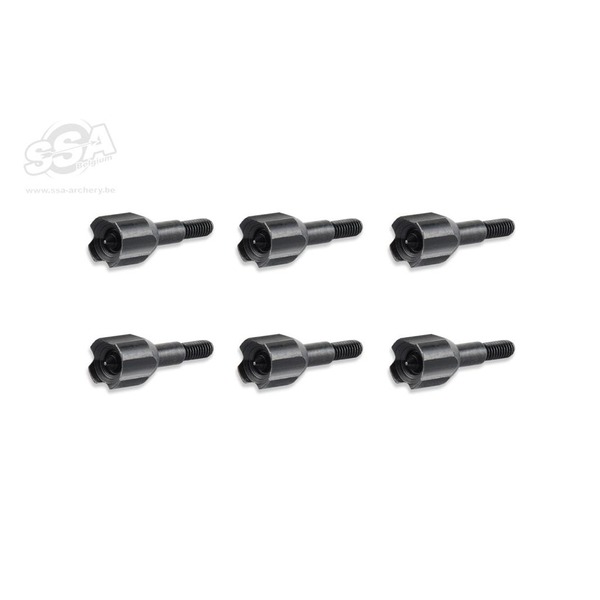 MAXIMAL SMALL GAME JAGDSPITZEN FOX BLUNT 100 GR SCREW-IN 6/PK