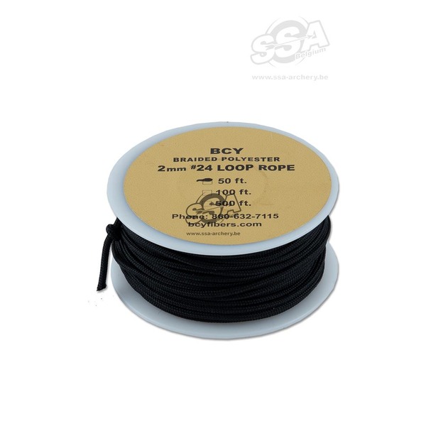 BCY D LOOP ROPE #24 DIA 2.0MM - 50FT