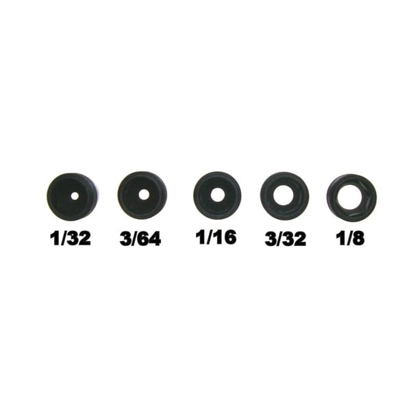 SPECIALTYARCHERYPROD SPECIALTY ARCHERY PEEP-VISIER TEILE APERTURE 3 PEEP KIT HUNTER 1/16-3/32-1/8