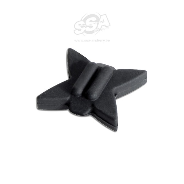 TRUGLO SEHNEN-DÄMPFER SILENCER TRU-BLOCK SEHNEN-SILENCER / SCHWARZ / 4 PACK