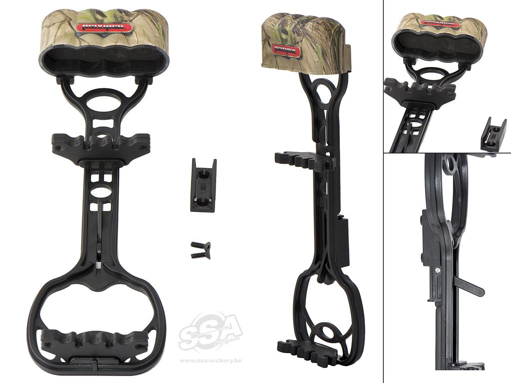 MAXIMAL BOGENSPORT KÖCHER 4LITE' 1-TEILIG QD /4 PFEILE /DOPPELT GRIPPER CAMO