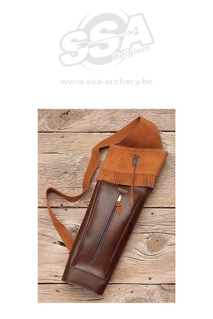 NEET KÖCHER FÜR TRADITIONELL RÜCKENKÖCHER T-BQ-20 VINYL/TAN LH BRAUN