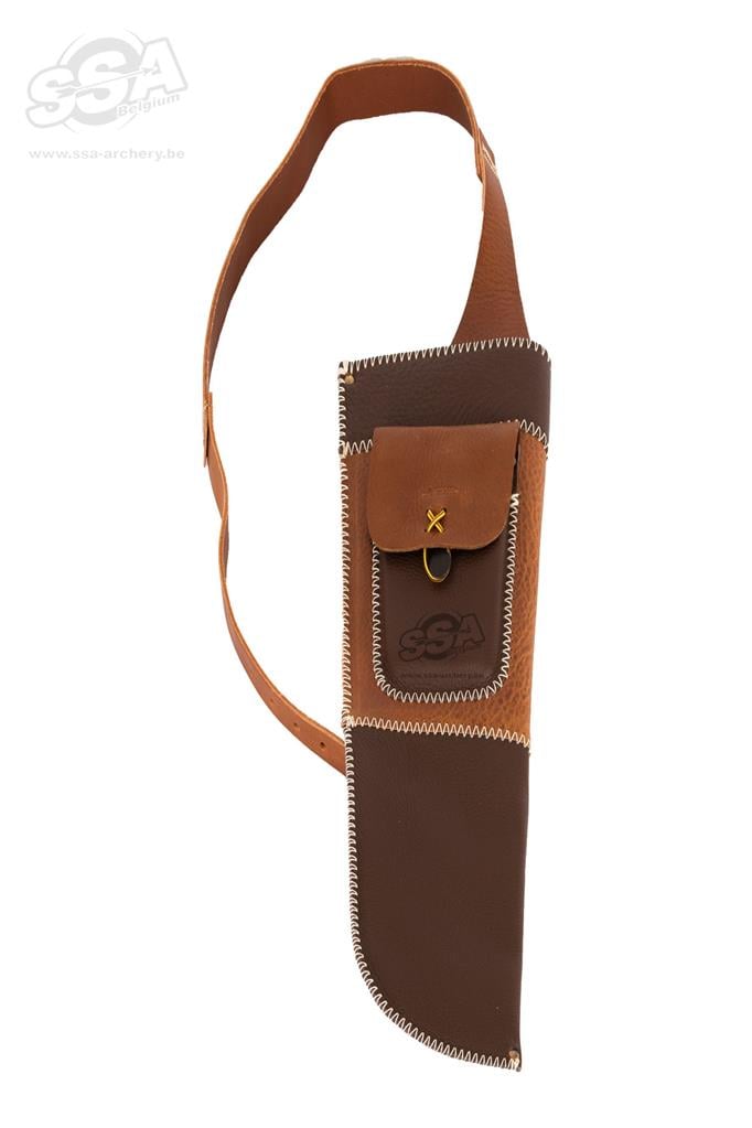 NEET TRADITIONELL KÖCHER OS-BQ-1 'Osage Bowmen' LEDER 18" LH