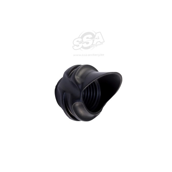 SPECIALTYARCHERYPROD PEEP-VISIER GEHÄUSE GROSS HOODED 1/4" SCHWARZ 37°