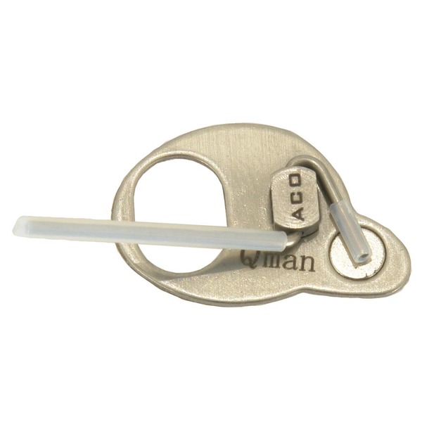 DECUT QMAN MAGNETIC LH SILBER PFEILAUFLAGE STICK ON