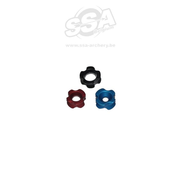 MAXIMAL PEEP-VISIER ALU PEEP ANODIZED SCHWARZ SMALL 1/8