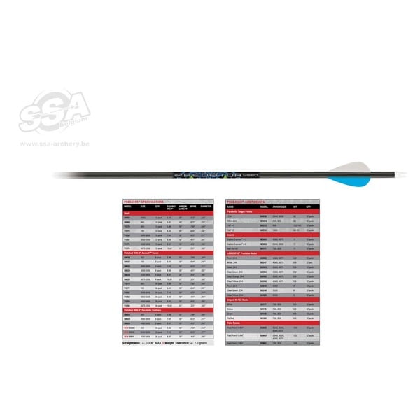 CARBONEXPRESS SHAFT PREDATOR SERIES 12/PK