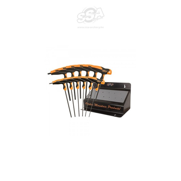 OMP INBUSSCHLÜSSEL SETS PRO SHOP BENCH SECHSKANTSCHLÜSSEL SET MIT STÄNDER (12pc)