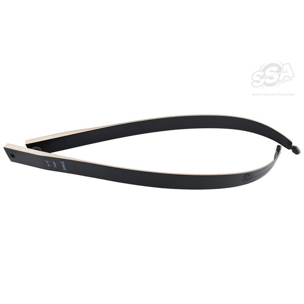 SAMICK WURFARME T/D JAGDBÖGEN SAGE FIBER WOOD 62" LBS MAPLE WOOD UND SCHWARZ GLASS