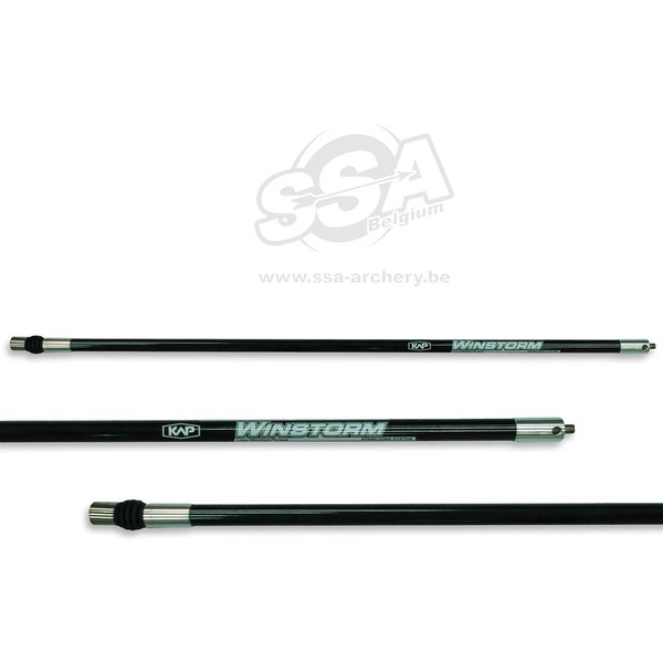 KAP TARGET STABILISATOREN MONO CARBON WINSTORM MIT DAEMPFER UND GEWICHT
