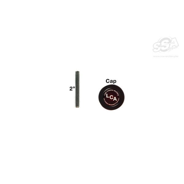 LASTCHANCE STABILIZER TEILE WEIGHT SYSTEM - CAP MIT STUD - 1/4" GEWINDE
