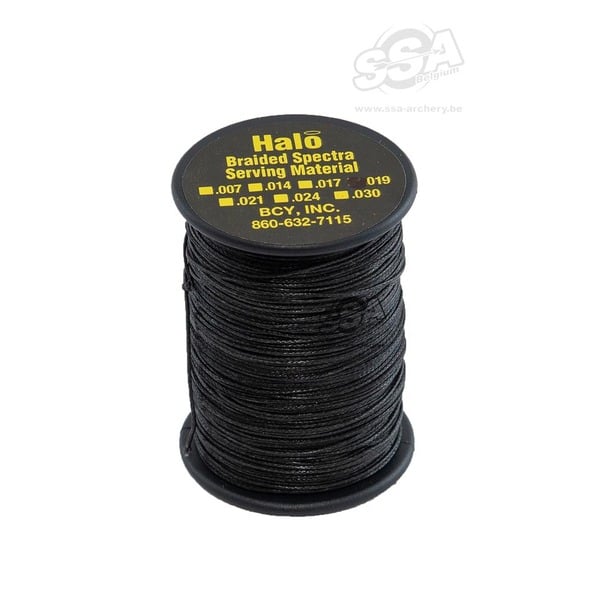 BCY SERVING MATERIAL BRAIDED HALO DIA .019" JIG