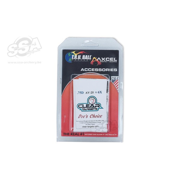 AXCEL ZIELFERNROHR-LINSEN DC FÜR 25 - 29MM